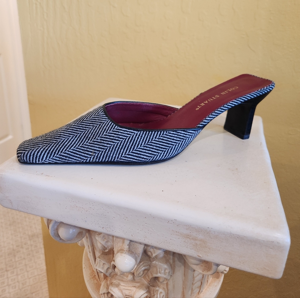 Colin Stuart Herringbone Mules